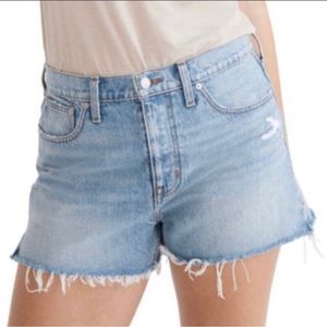 Madewell relaxed fit denim shorts, NWT, size 29